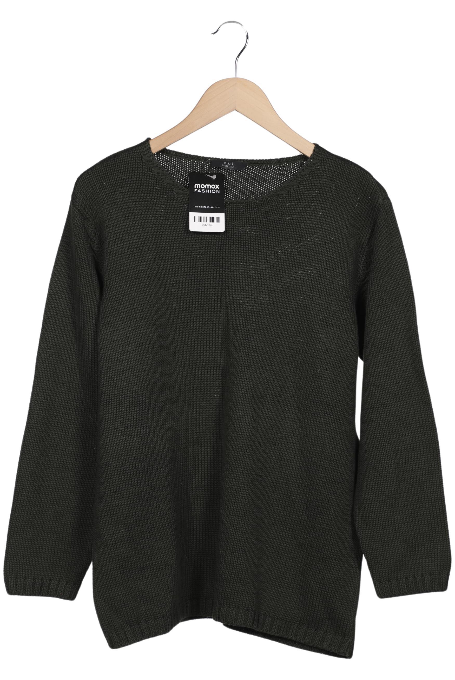 

Oui Damen Pullover, grün, Gr. 42