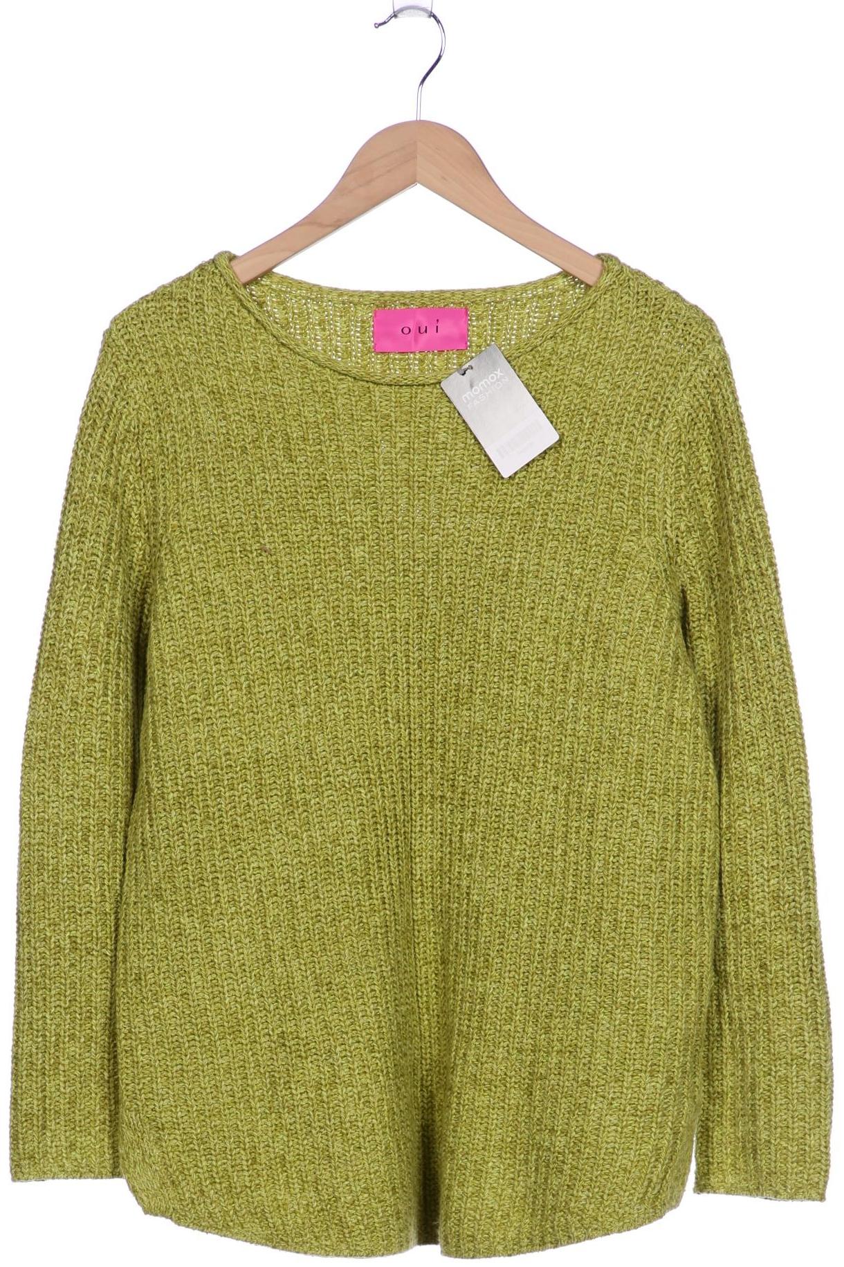 

Oui Damen Pullover, grün, Gr. 44