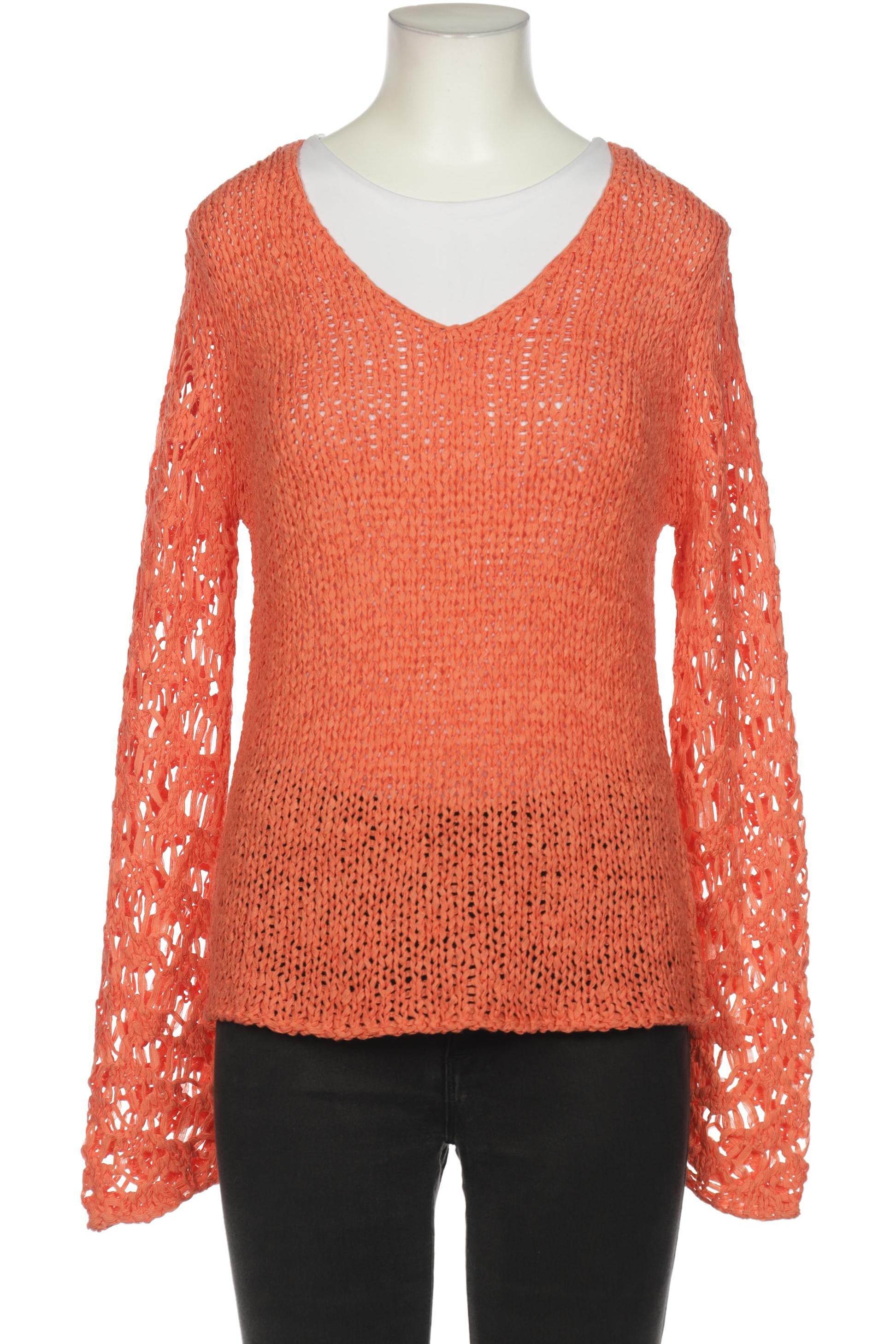 

Oui Damen Pullover, orange, Gr. 36