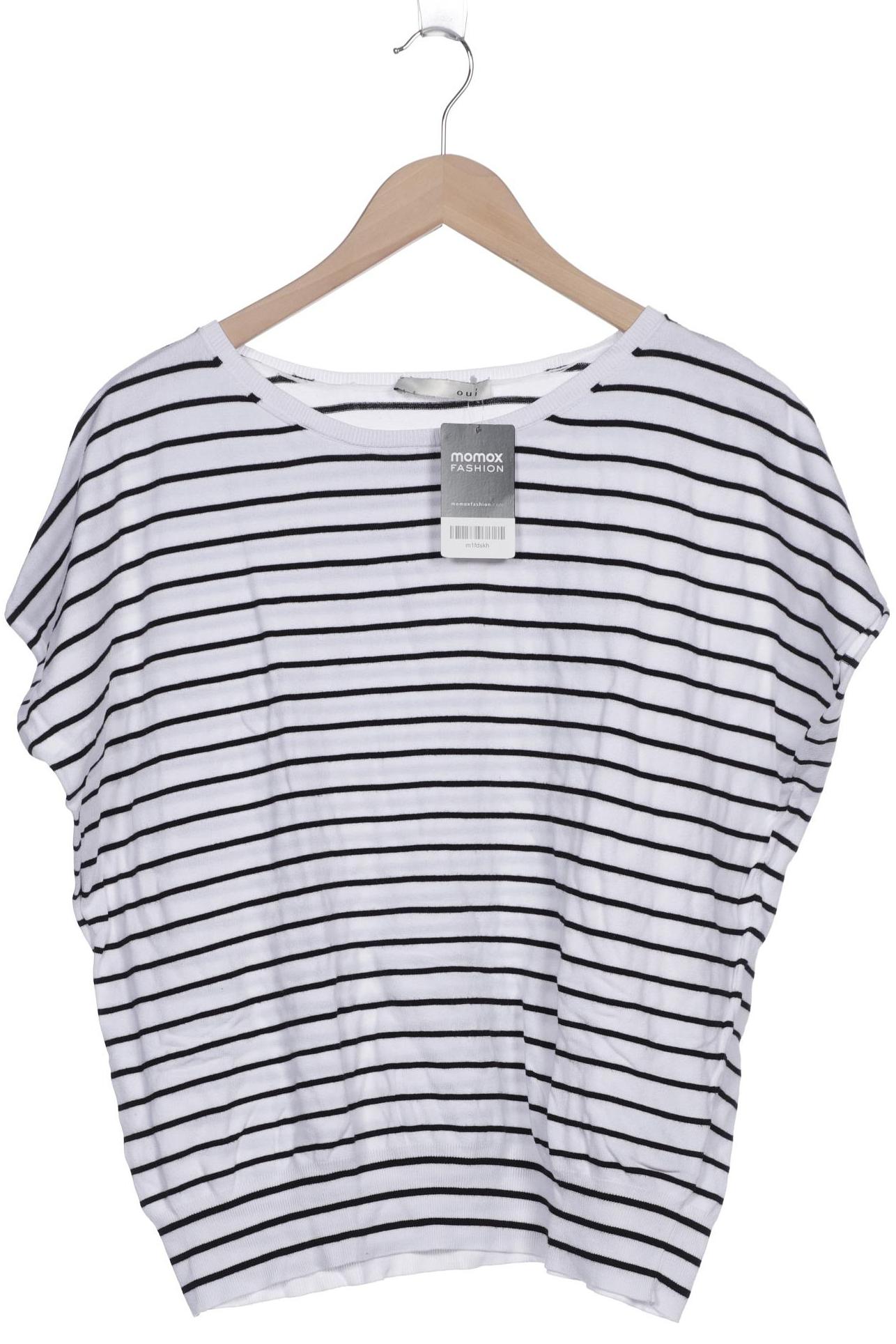 

Oui Damen Pullover, weiß, Gr. 44