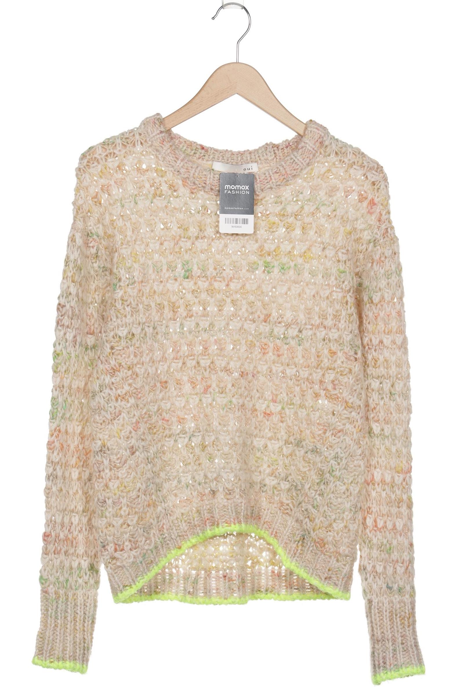 

Oui Damen Pullover, beige, Gr. 36