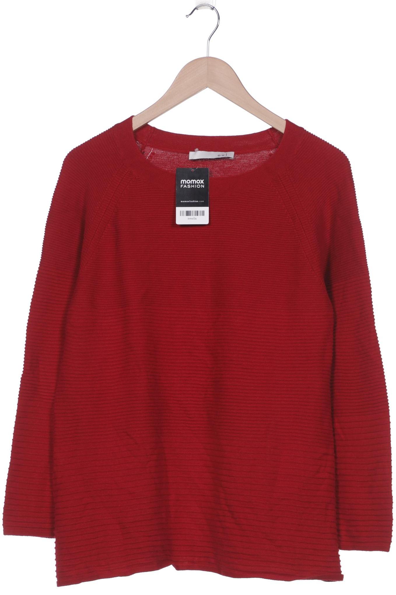 

Oui Damen Pullover, rot