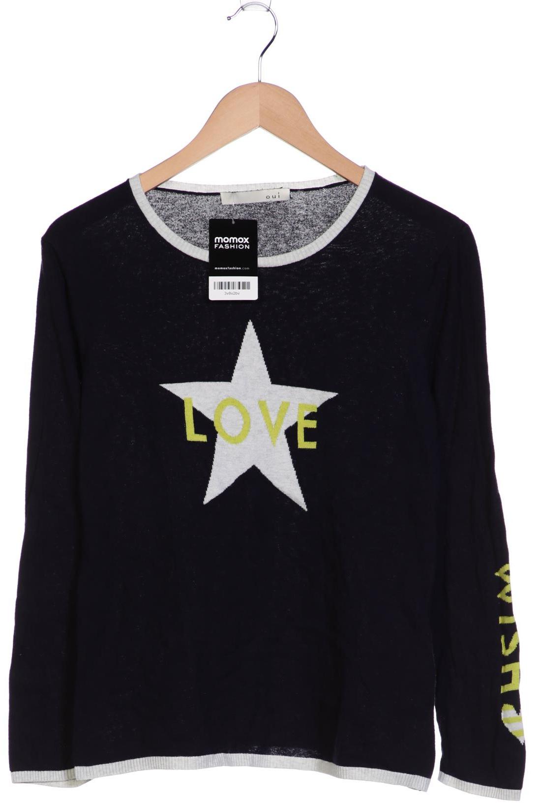 

Oui Damen Pullover, marineblau