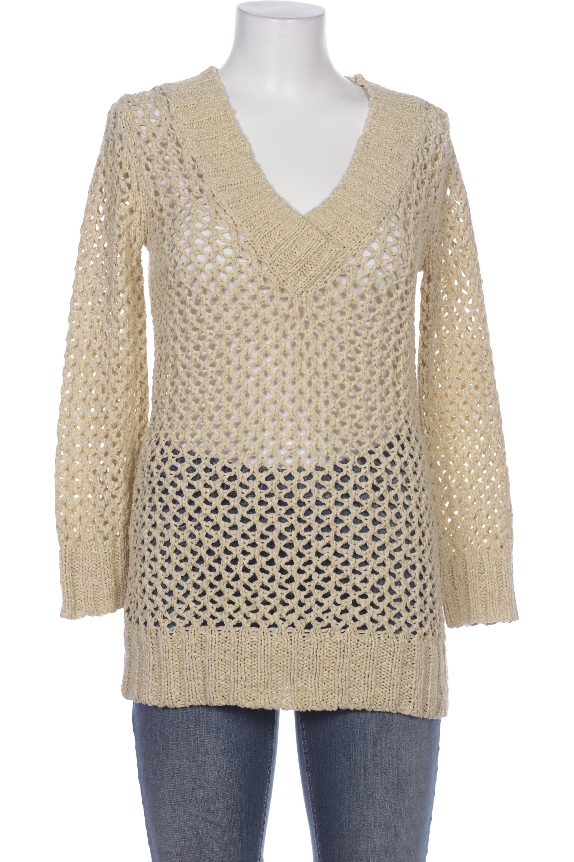 

Oui Damen Pullover, beige, Gr. 36