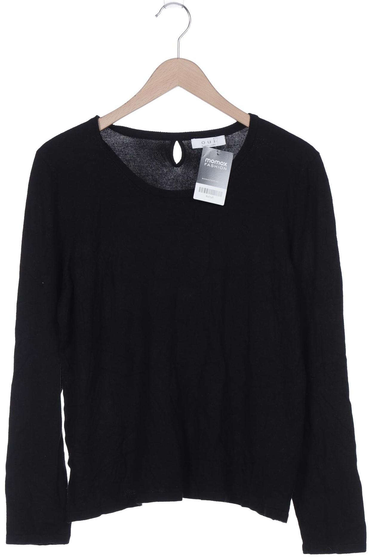

Oui Damen Pullover, schwarz, Gr. 46