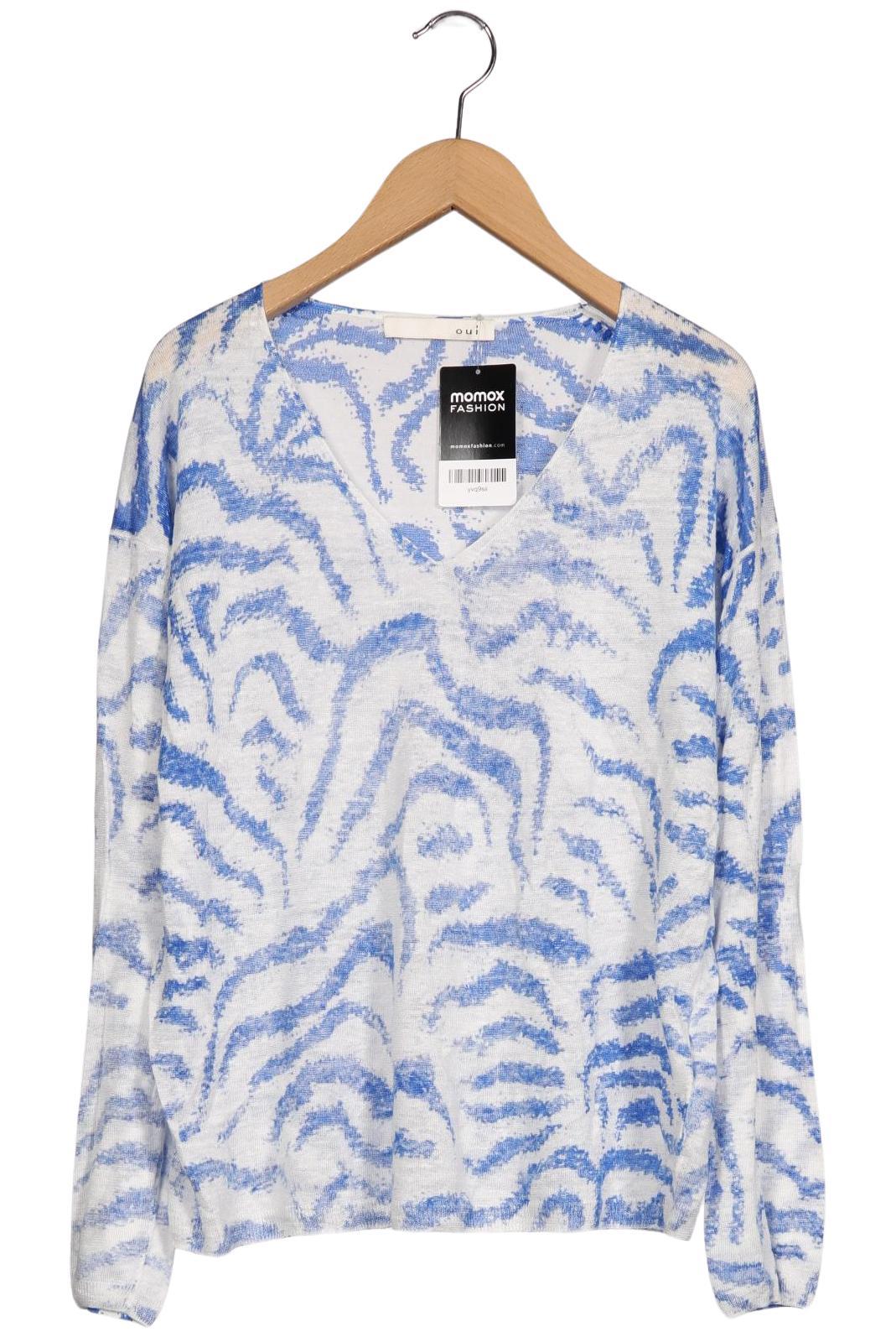 

Oui Damen Pullover, hellblau, Gr. 34