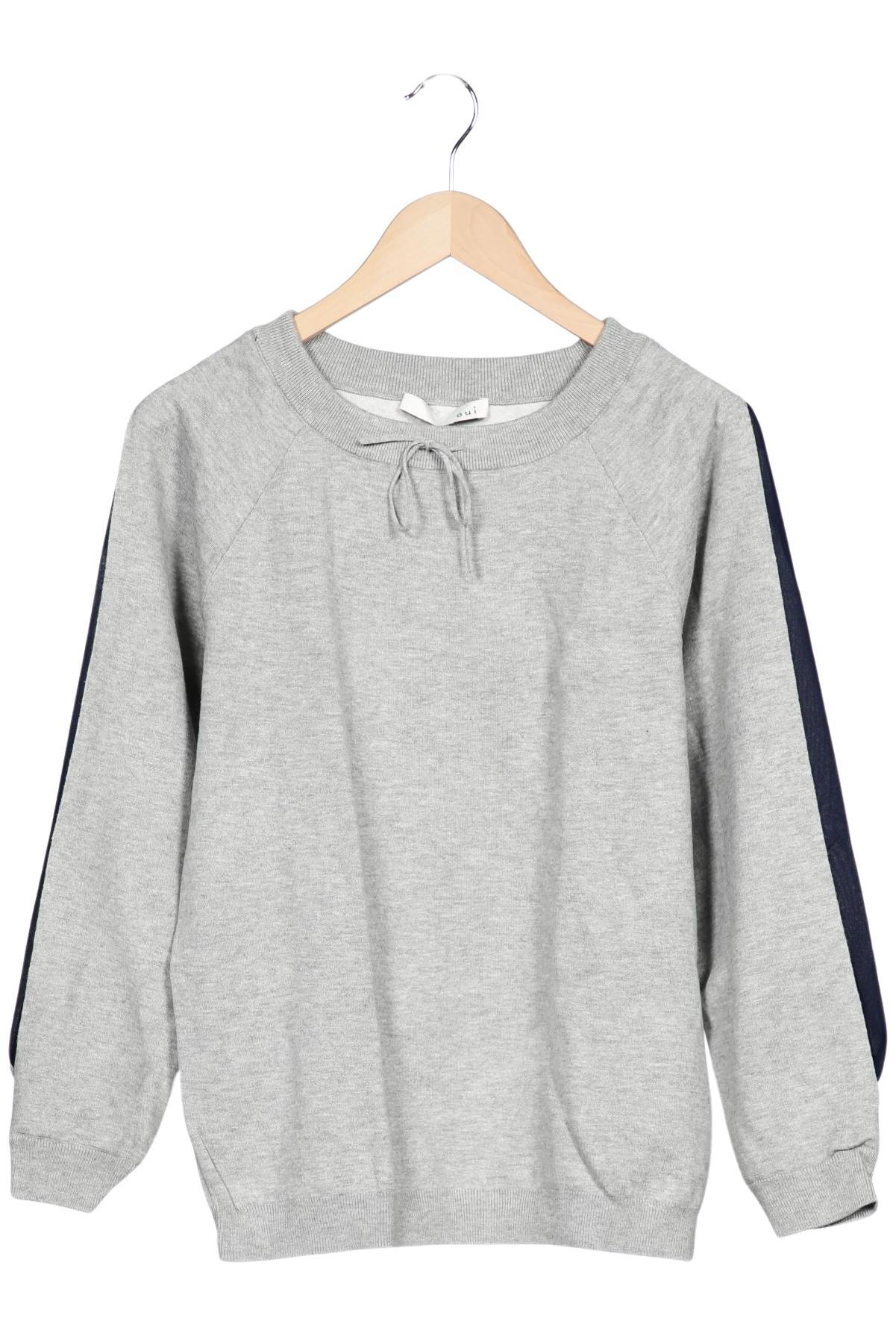 

Oui Damen Pullover, grau, Gr. 42