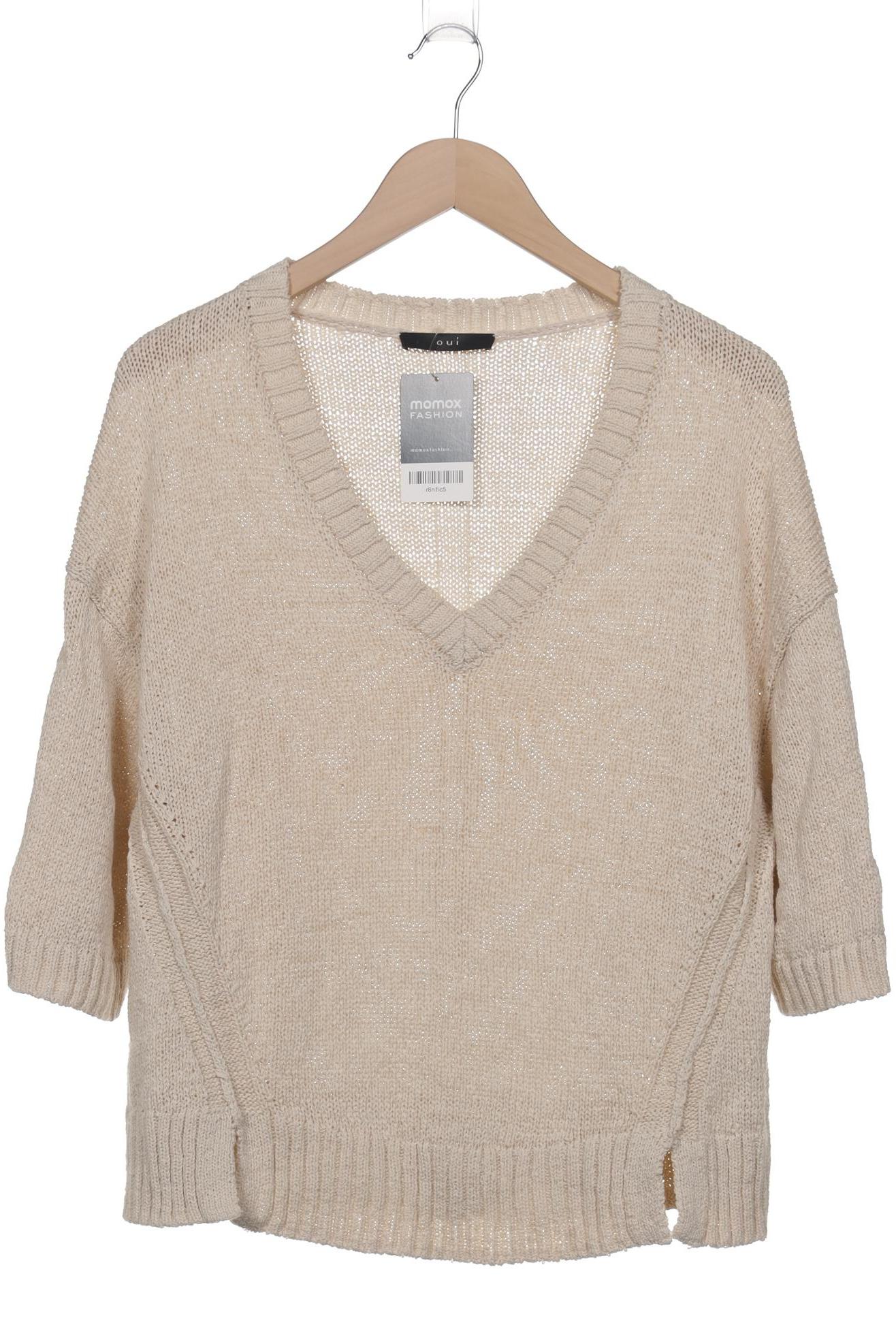 

Oui Damen Pullover, beige, Gr. 38