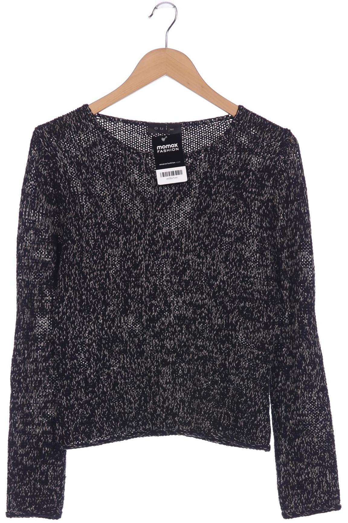 

Oui Damen Pullover, schwarz, Gr. 38