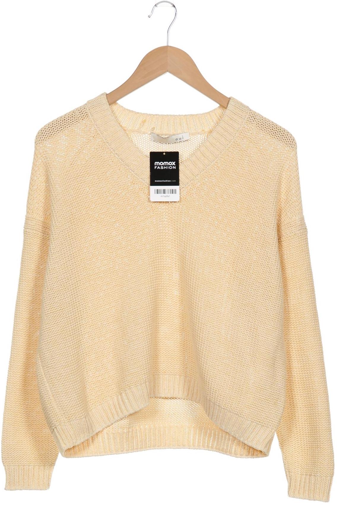 

Oui Damen Pullover, cremeweiß, Gr. 38