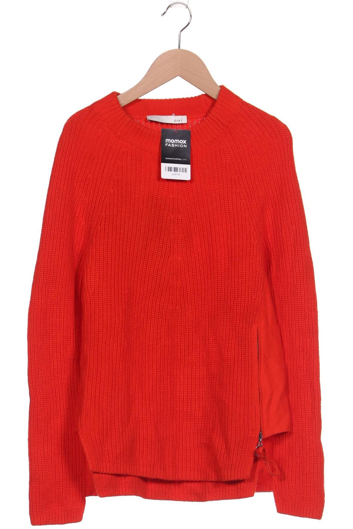 

Oui Damen Pullover, rot, Gr. 34