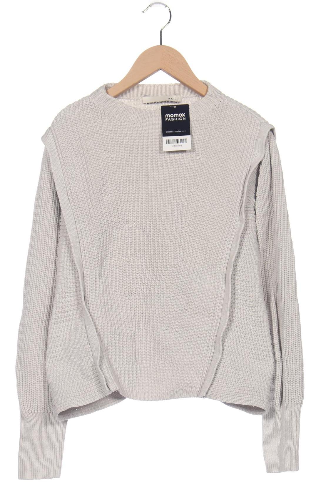 

Oui Damen Pullover, grau, Gr. 36