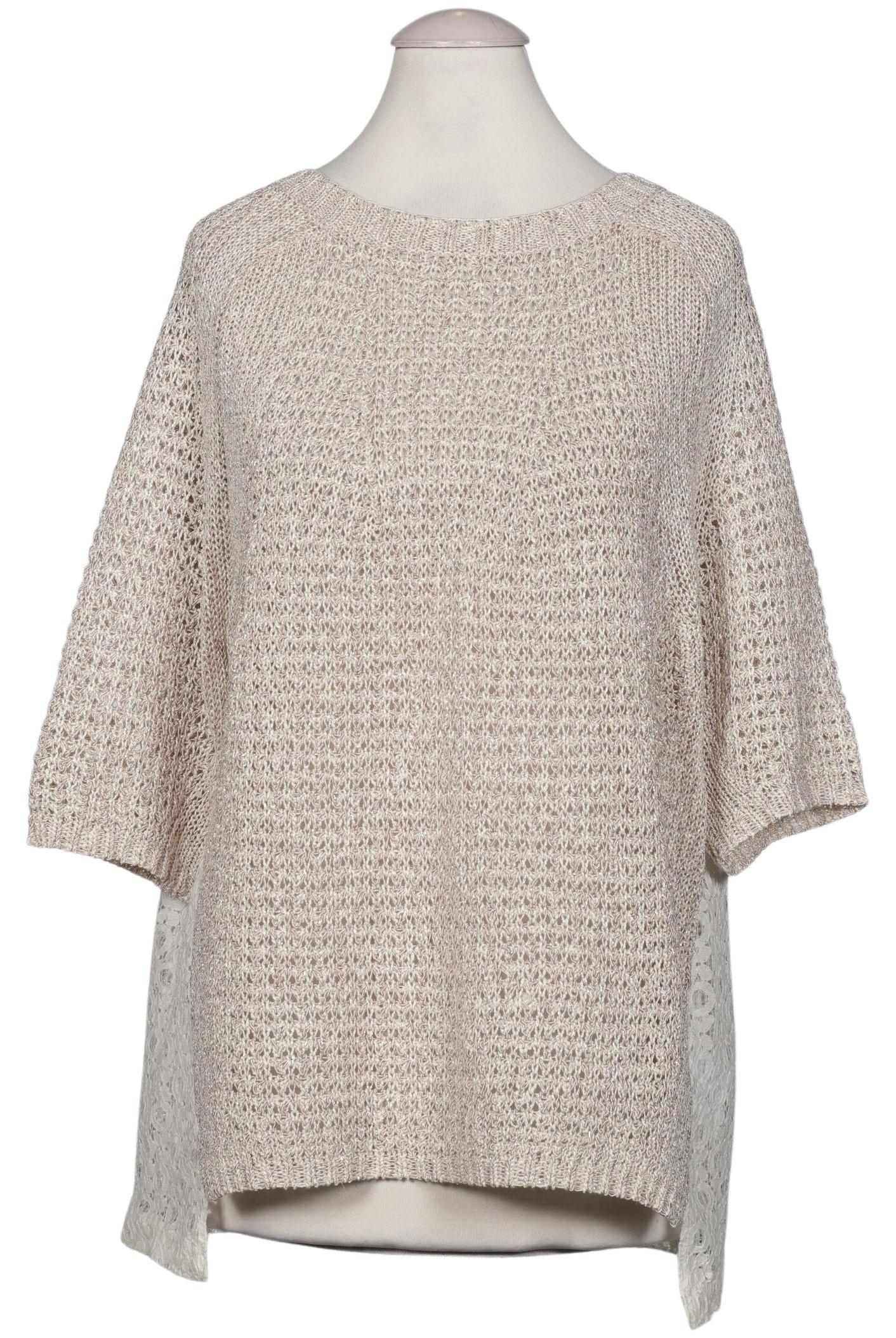 

Oui Damen Pullover, beige, Gr. 36