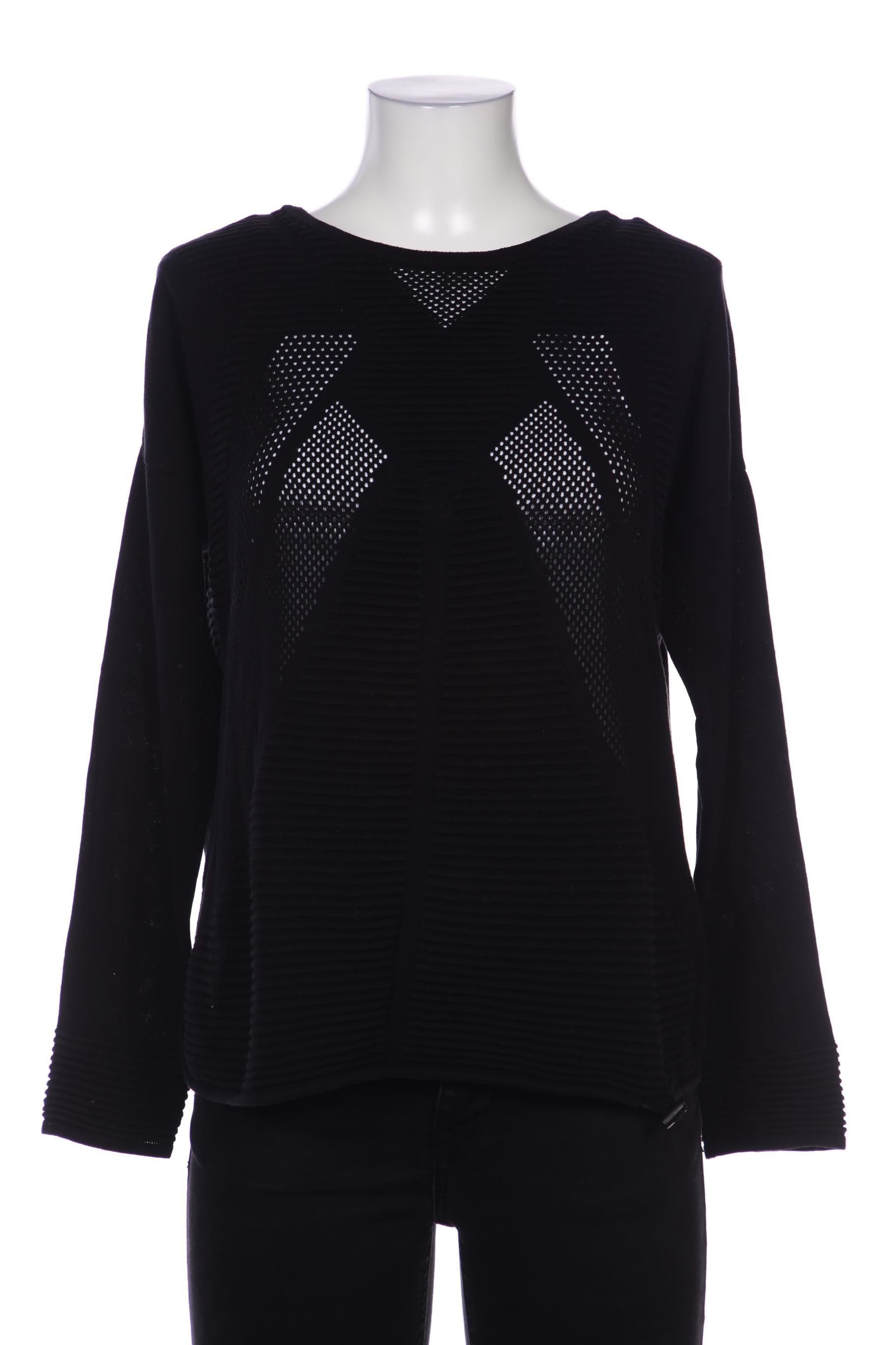 

Oui Damen Pullover, schwarz