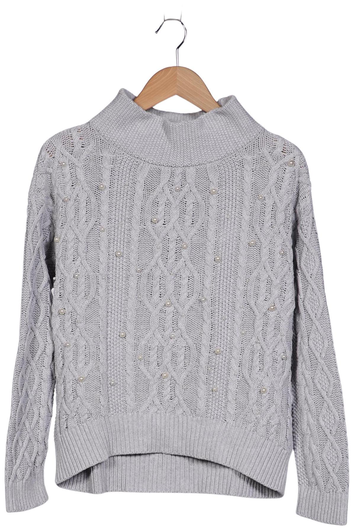 

Oui Damen Pullover, grau, Gr. 36