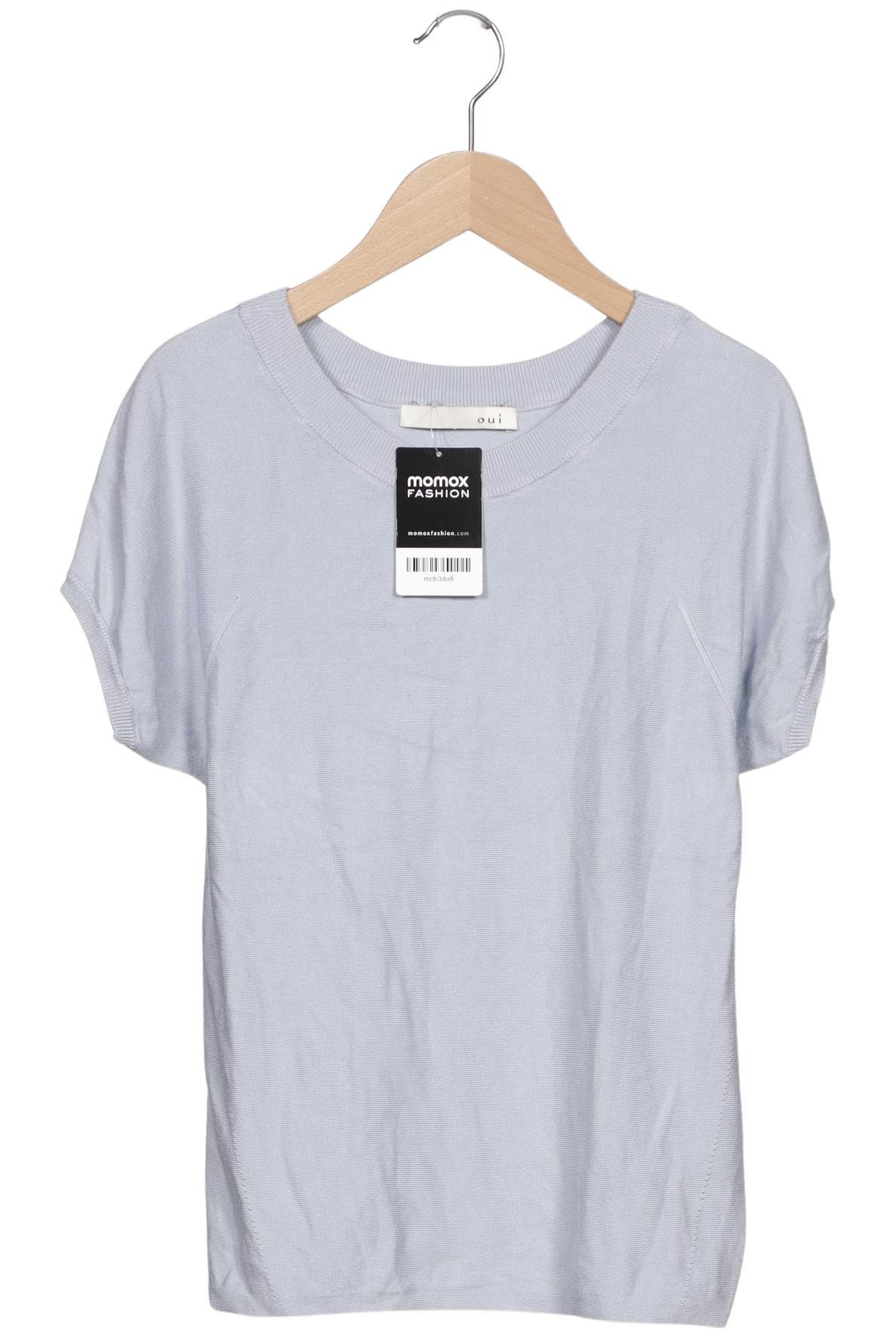 

Oui Damen Pullover, hellblau, Gr. 34