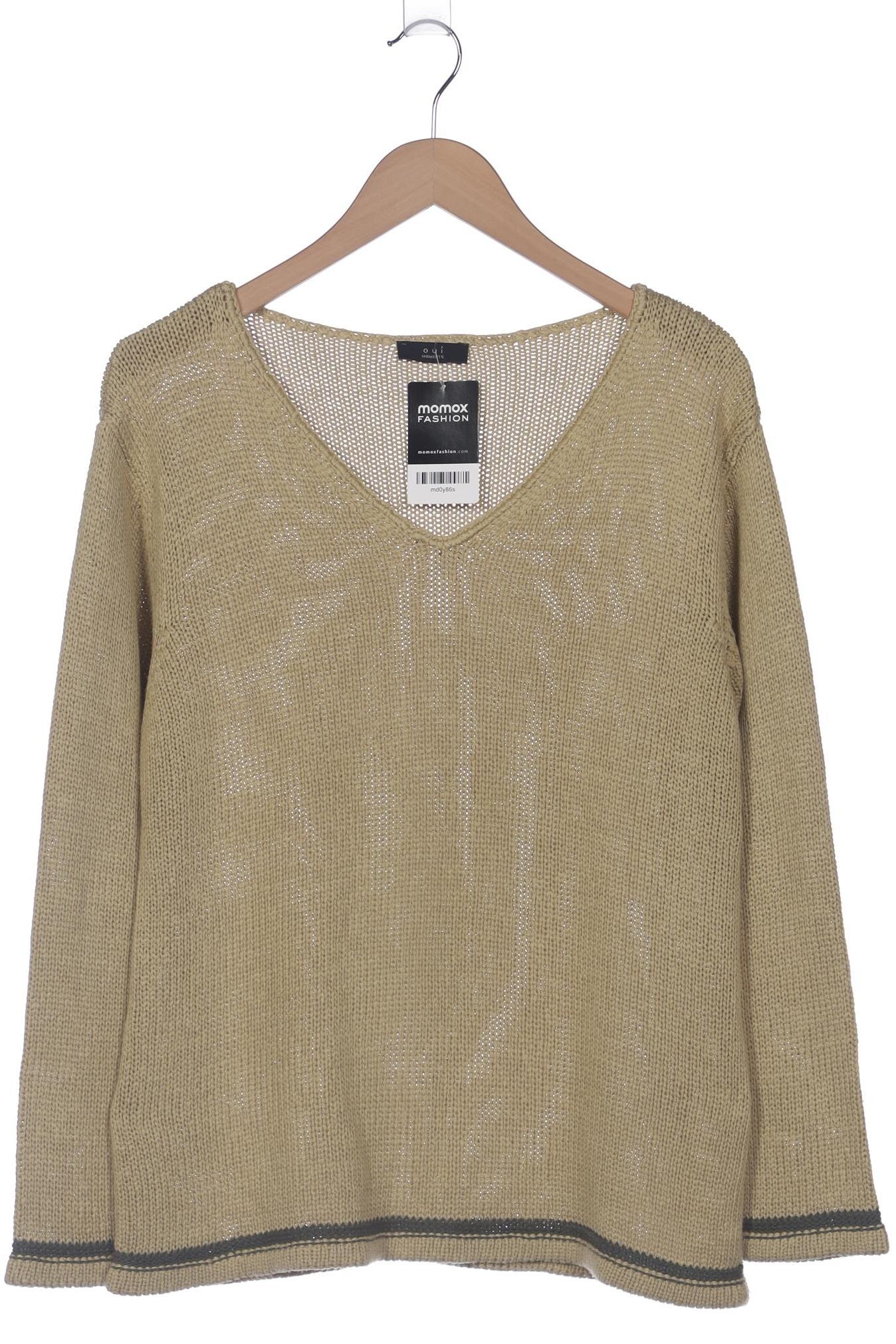 

Oui Damen Pullover, beige, Gr. 44