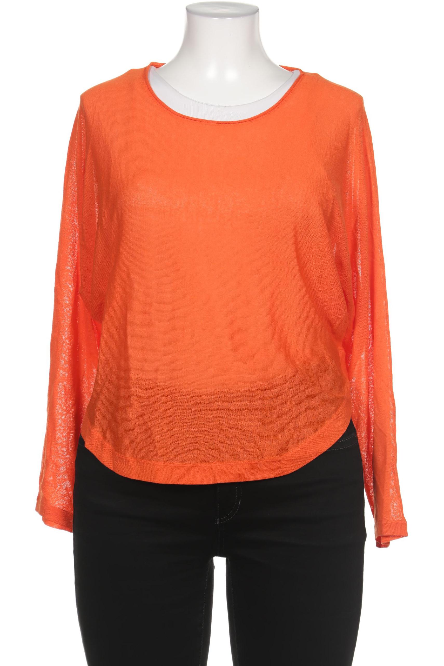 

Oui Damen Pullover, orange, Gr. 44