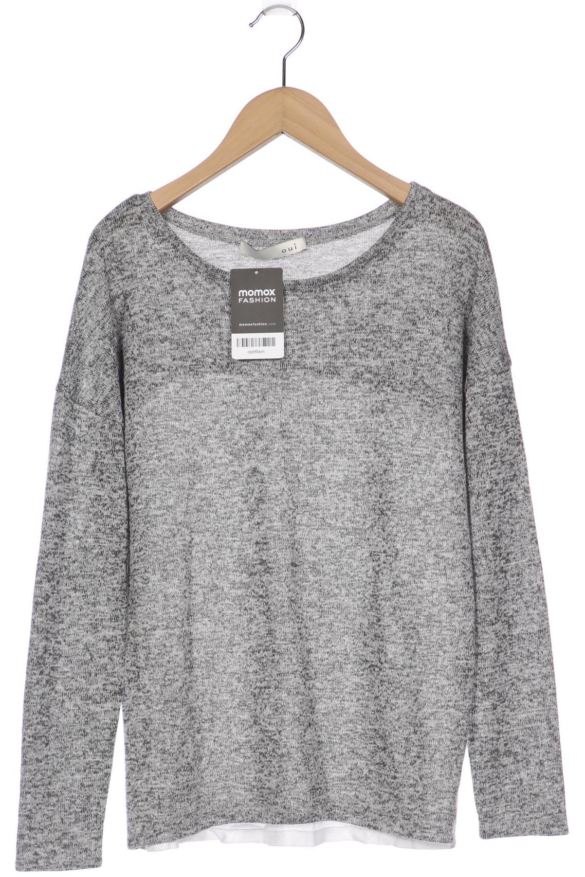 

Oui Damen Pullover, grau, Gr. 38