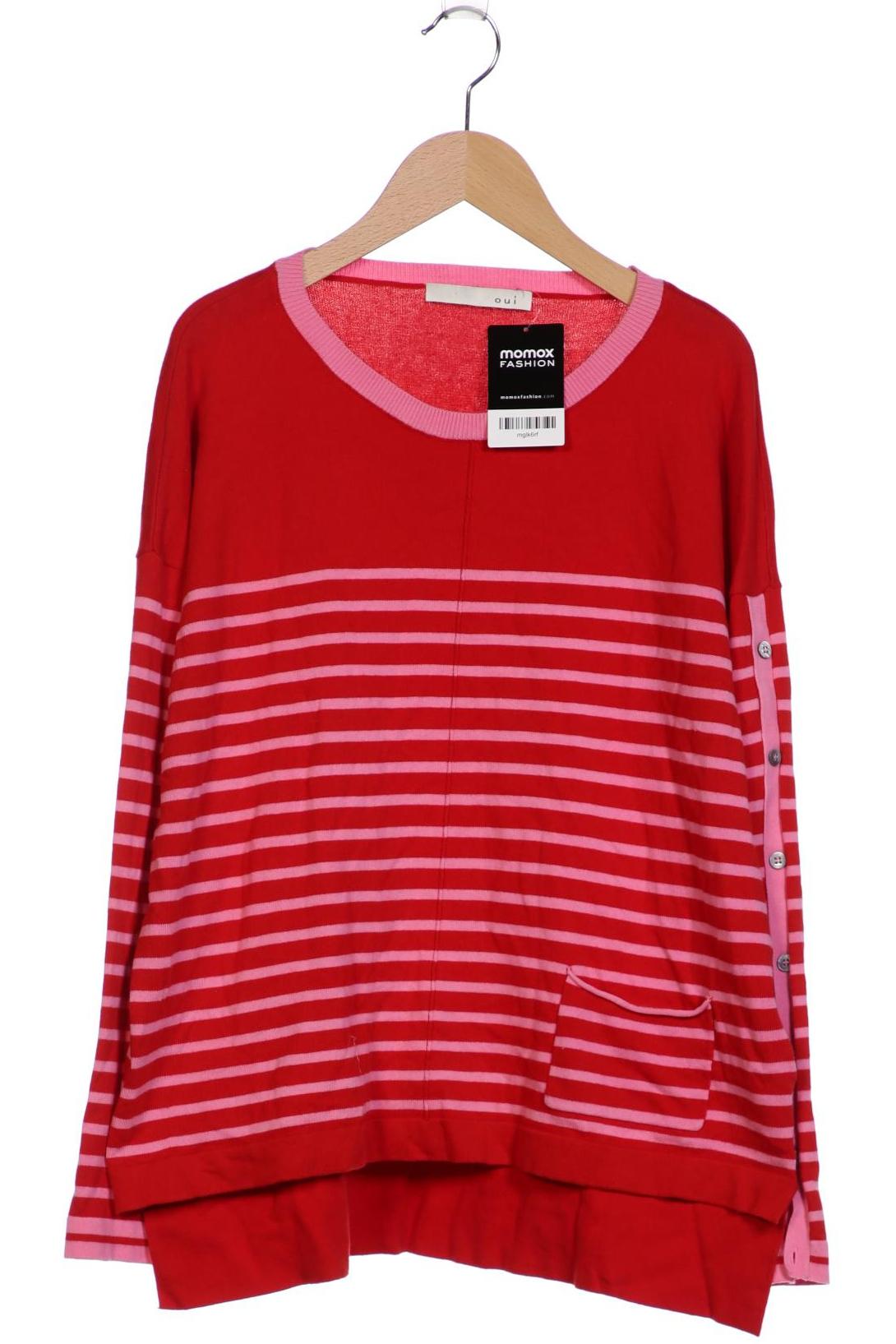 

Oui Damen Pullover, rot, Gr. 38