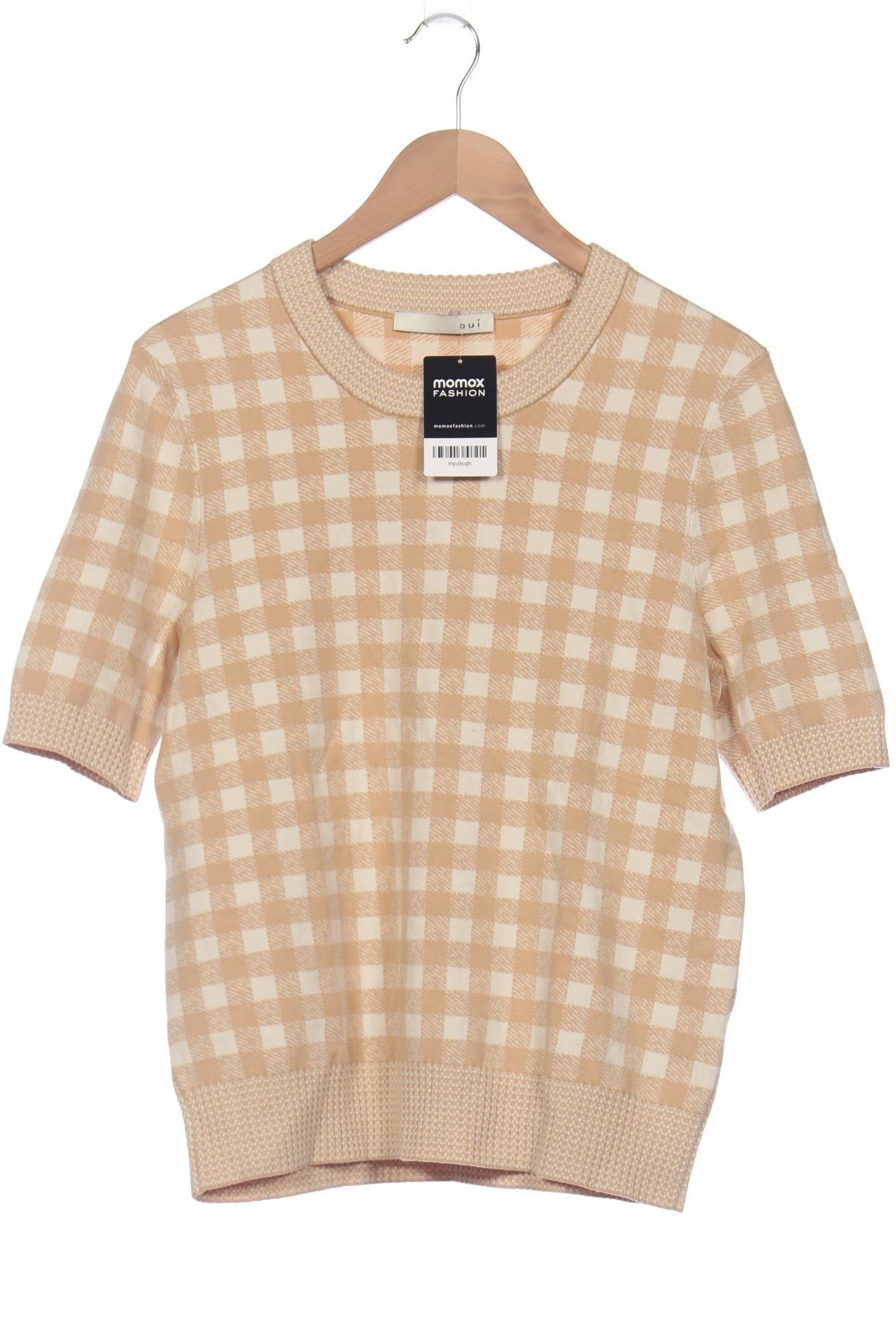 

Oui Damen Pullover, beige, Gr. 42