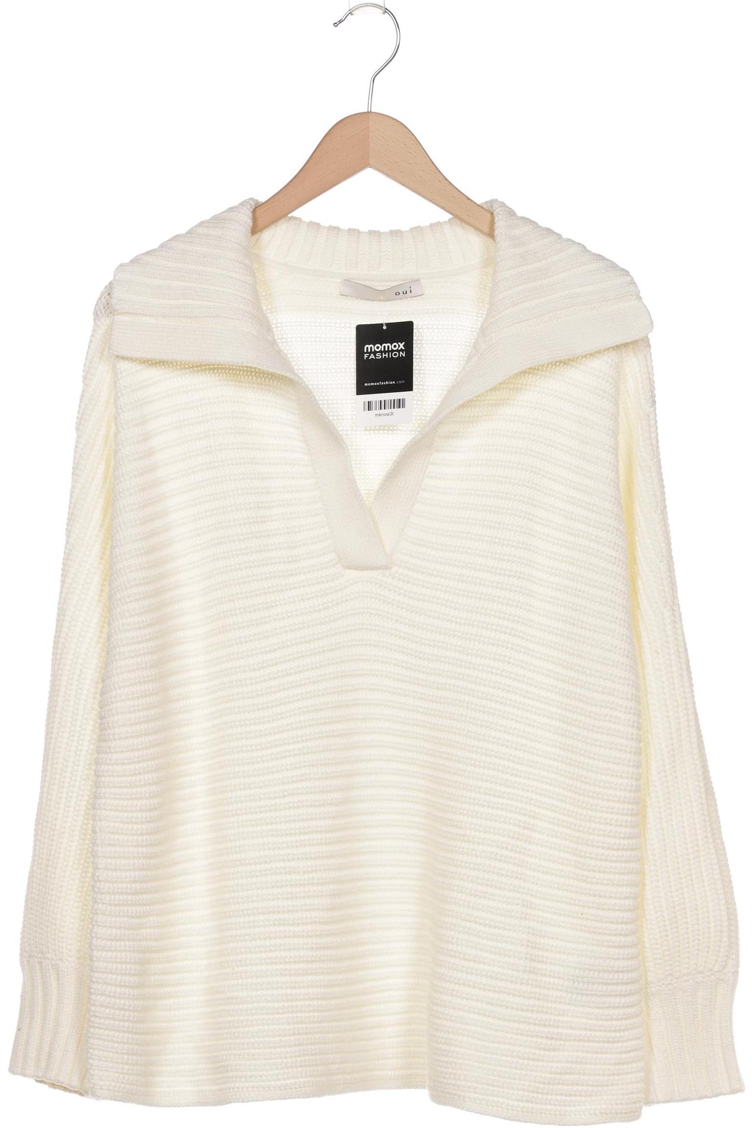 

Oui Damen Pullover, cremeweiß, Gr. 46
