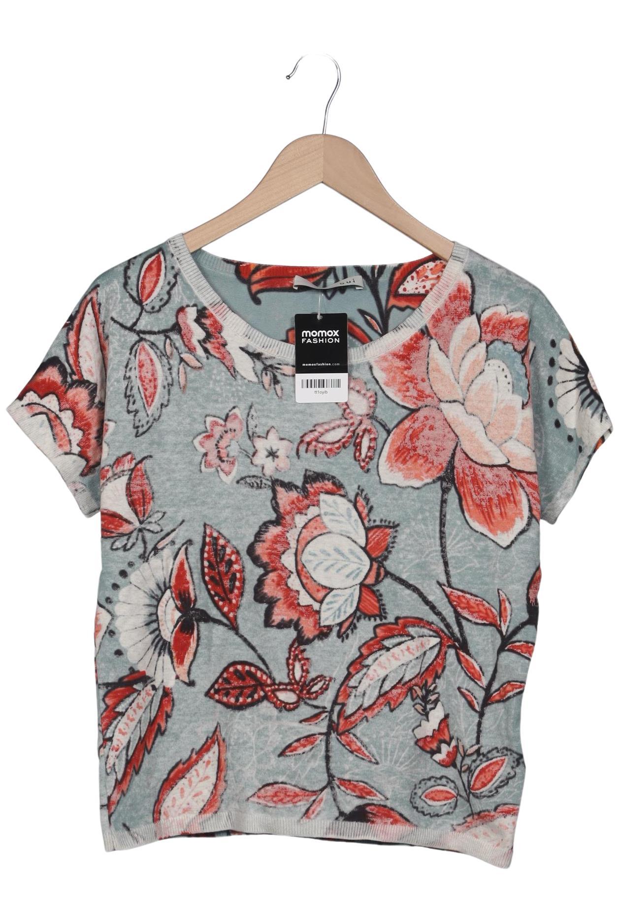 

Oui Damen Pullover, türkis, Gr. 36