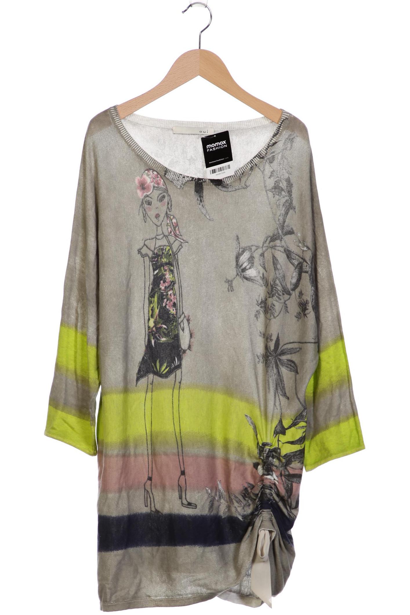 

Oui Damen Pullover, grau, Gr. 44