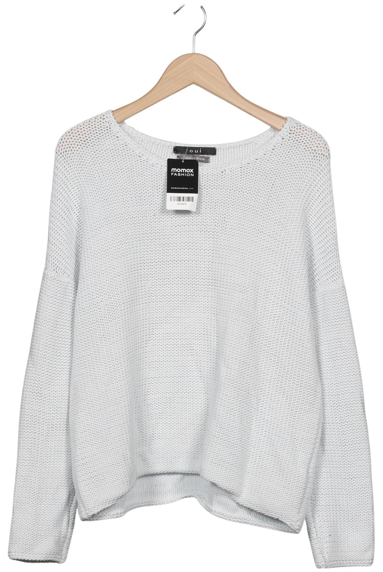 

Oui Damen Pullover, hellblau, Gr. 42