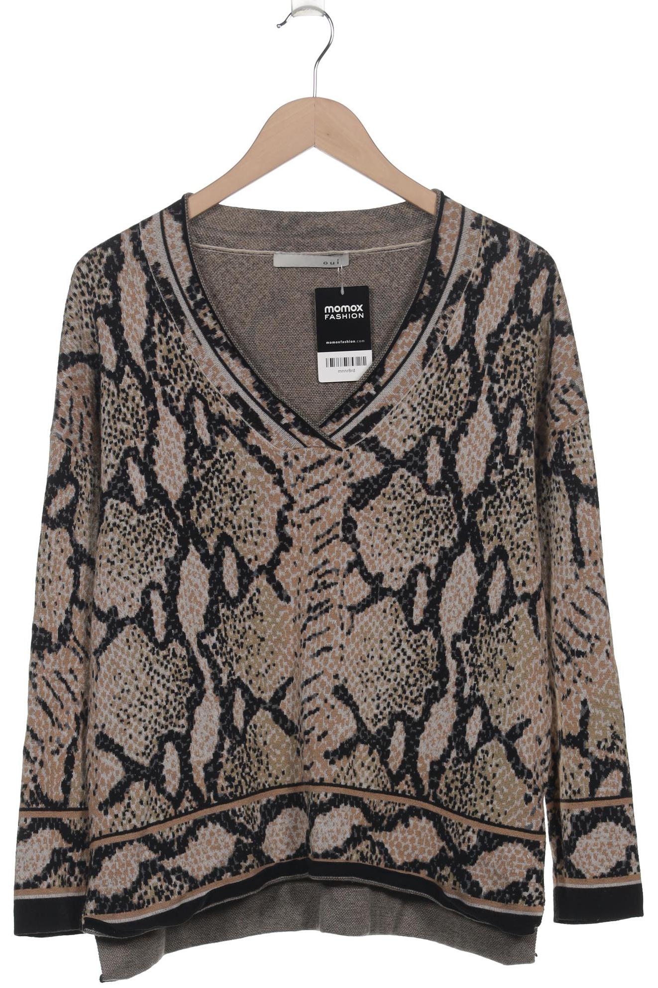 

Oui Damen Pullover, beige, Gr. 42