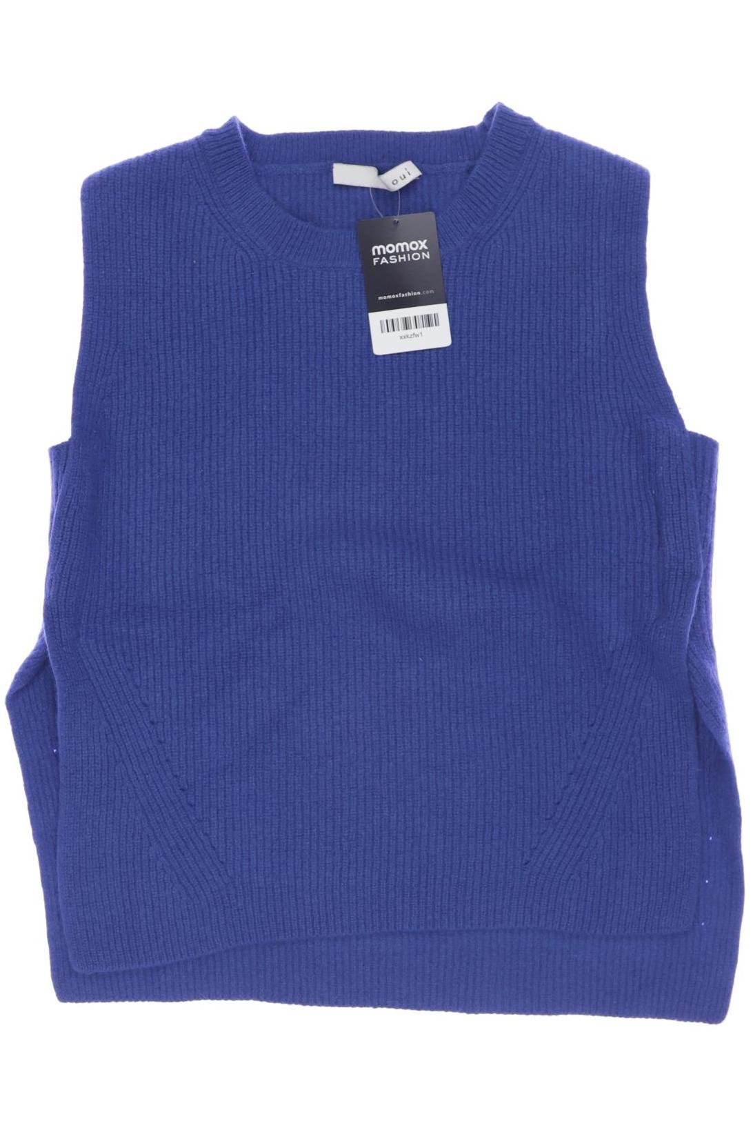 

Oui Damen Pullover, blau, Gr. 40