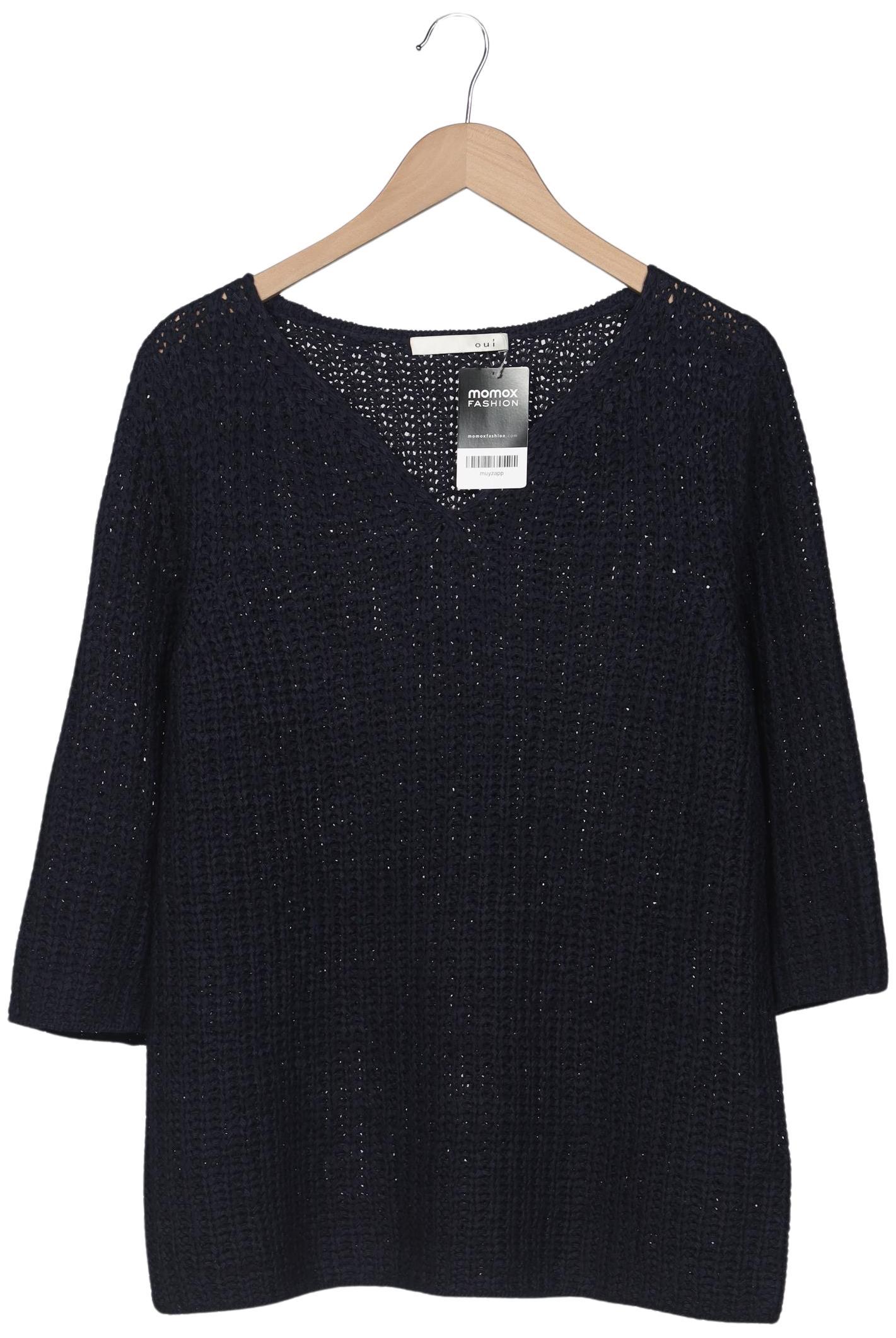 

Oui Damen Pullover, marineblau, Gr. 44