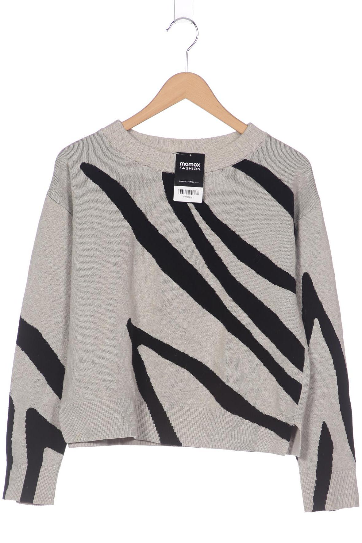 

Oui Damen Pullover, grau, Gr. 34