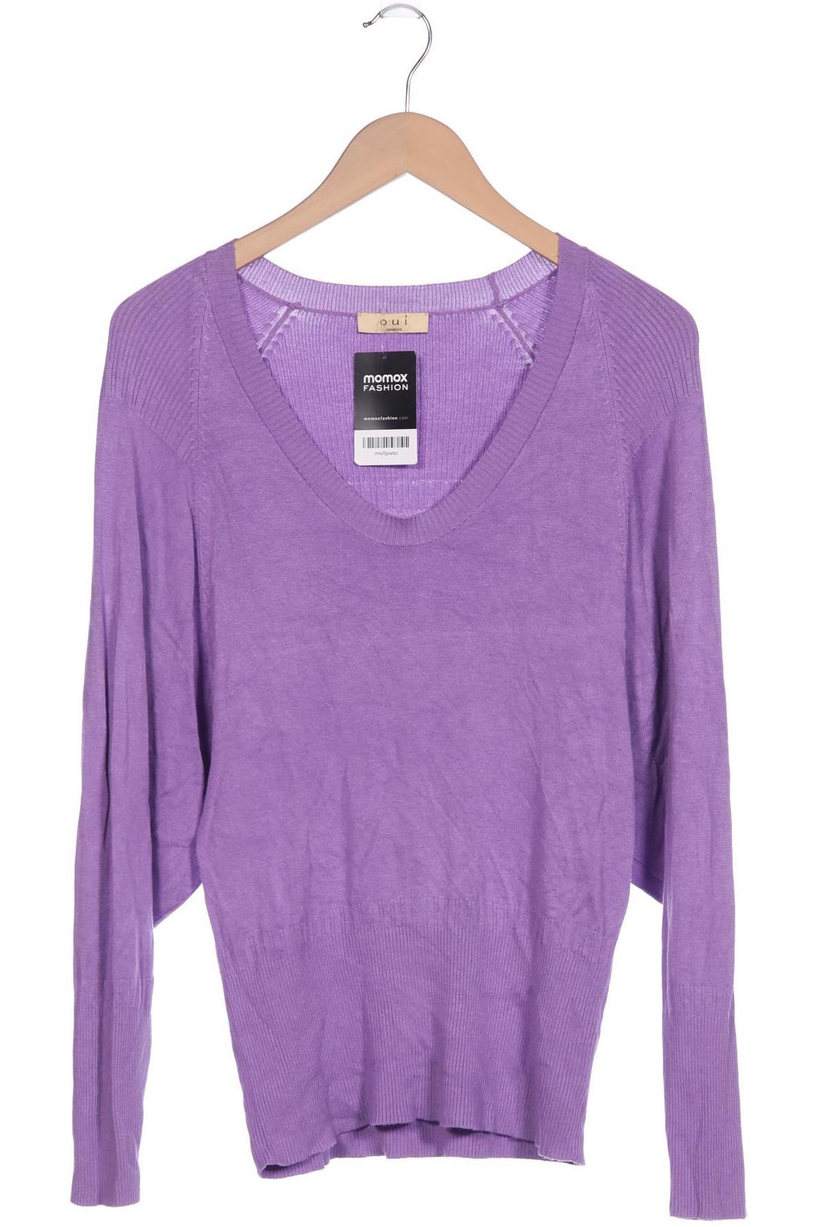

Oui Damen Pullover, flieder, Gr. 38