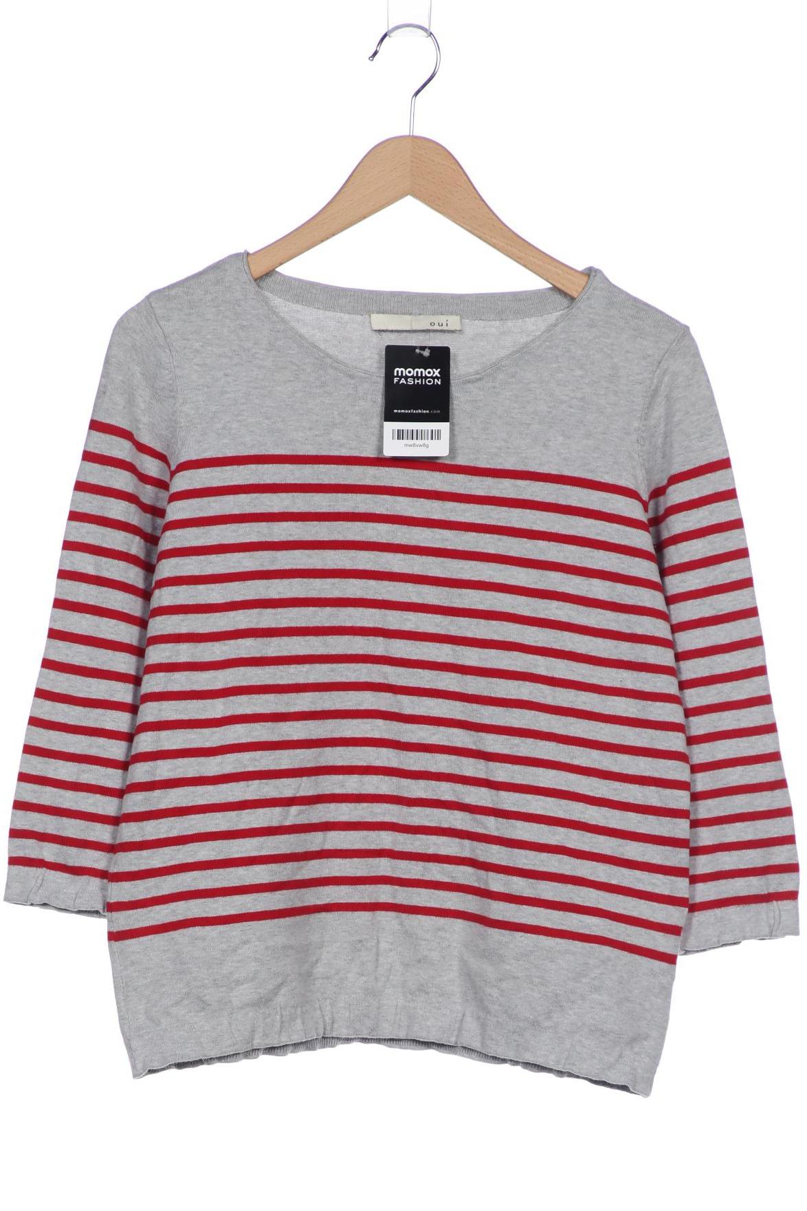

Oui Damen Pullover, grau, Gr. 42