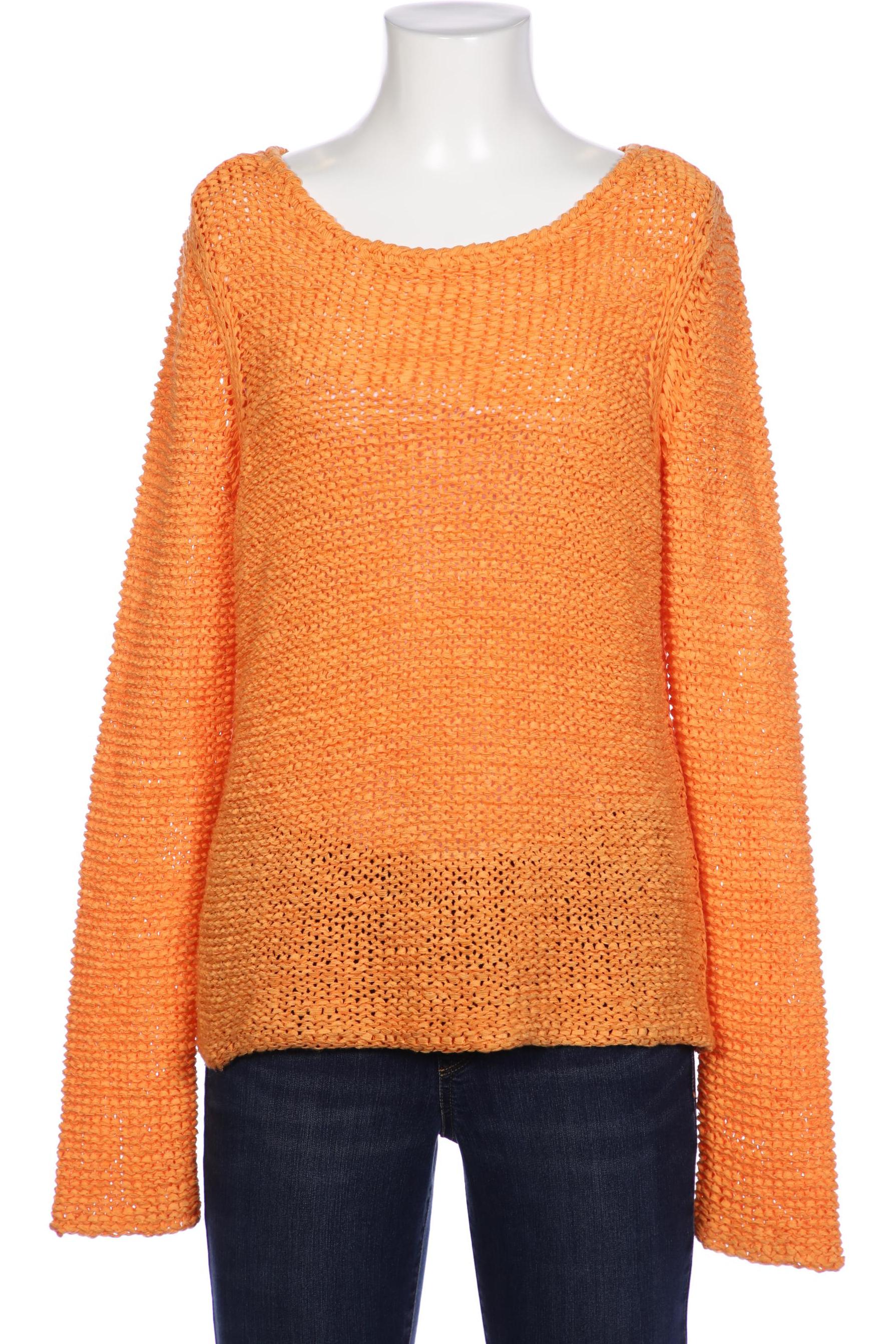 

Oui Damen Pullover, orange, Gr. 36