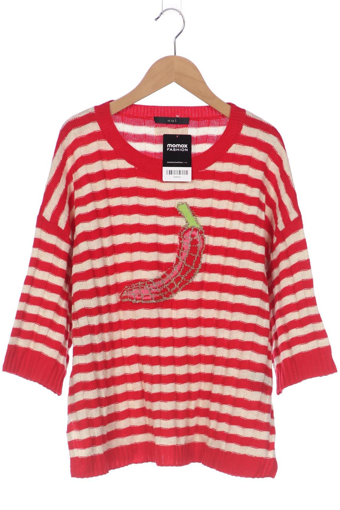 

Oui Damen Pullover, rot, Gr. 42