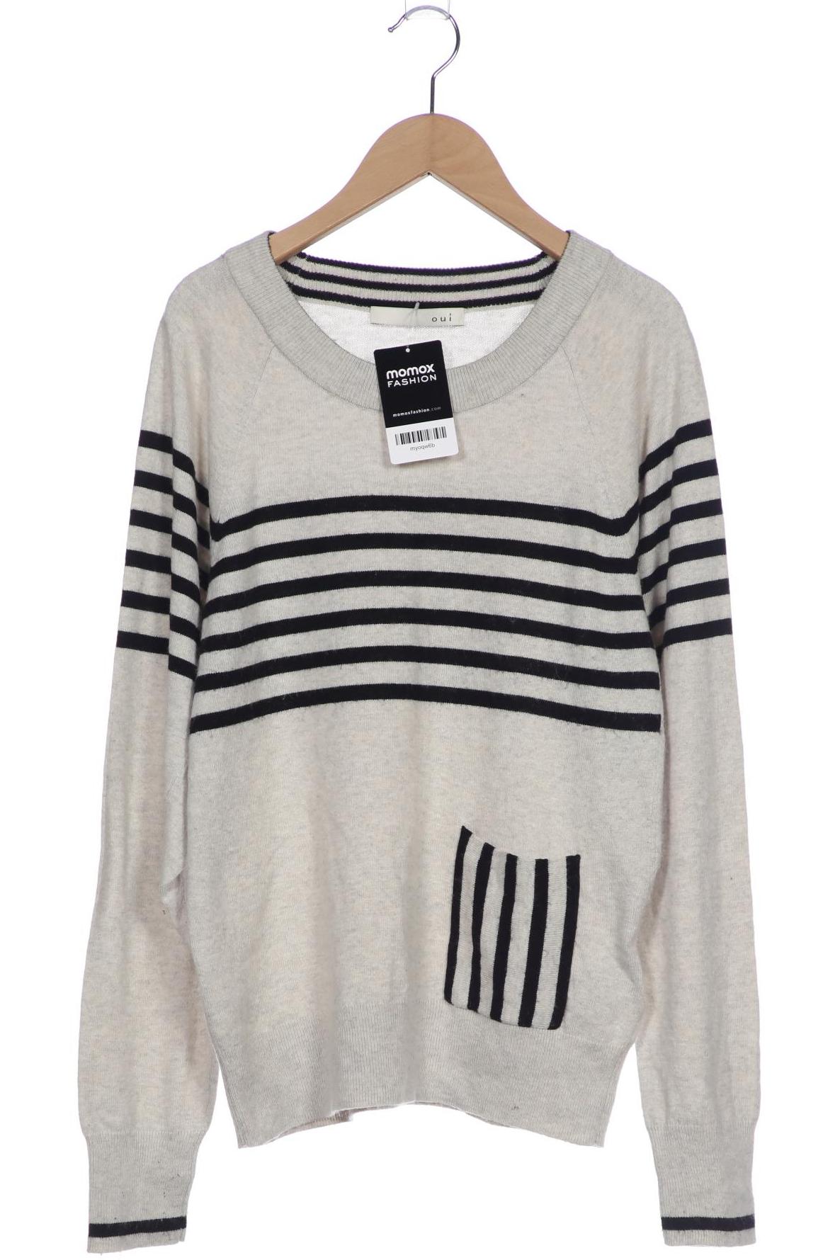 

Oui Damen Pullover, grau, Gr. 38