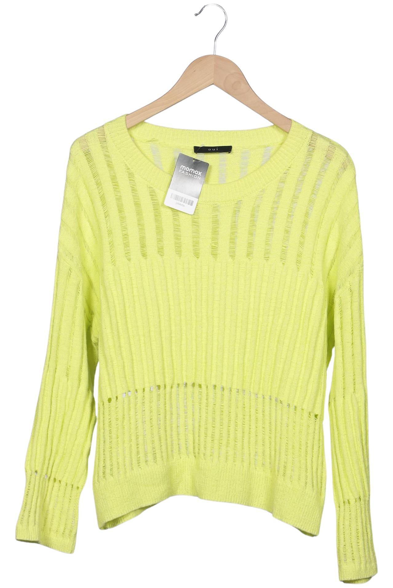 

Oui Damen Pullover, gelb, Gr. 42