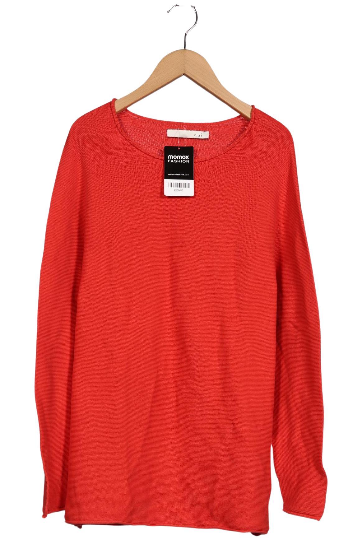 

Oui Damen Pullover, rot, Gr. 42