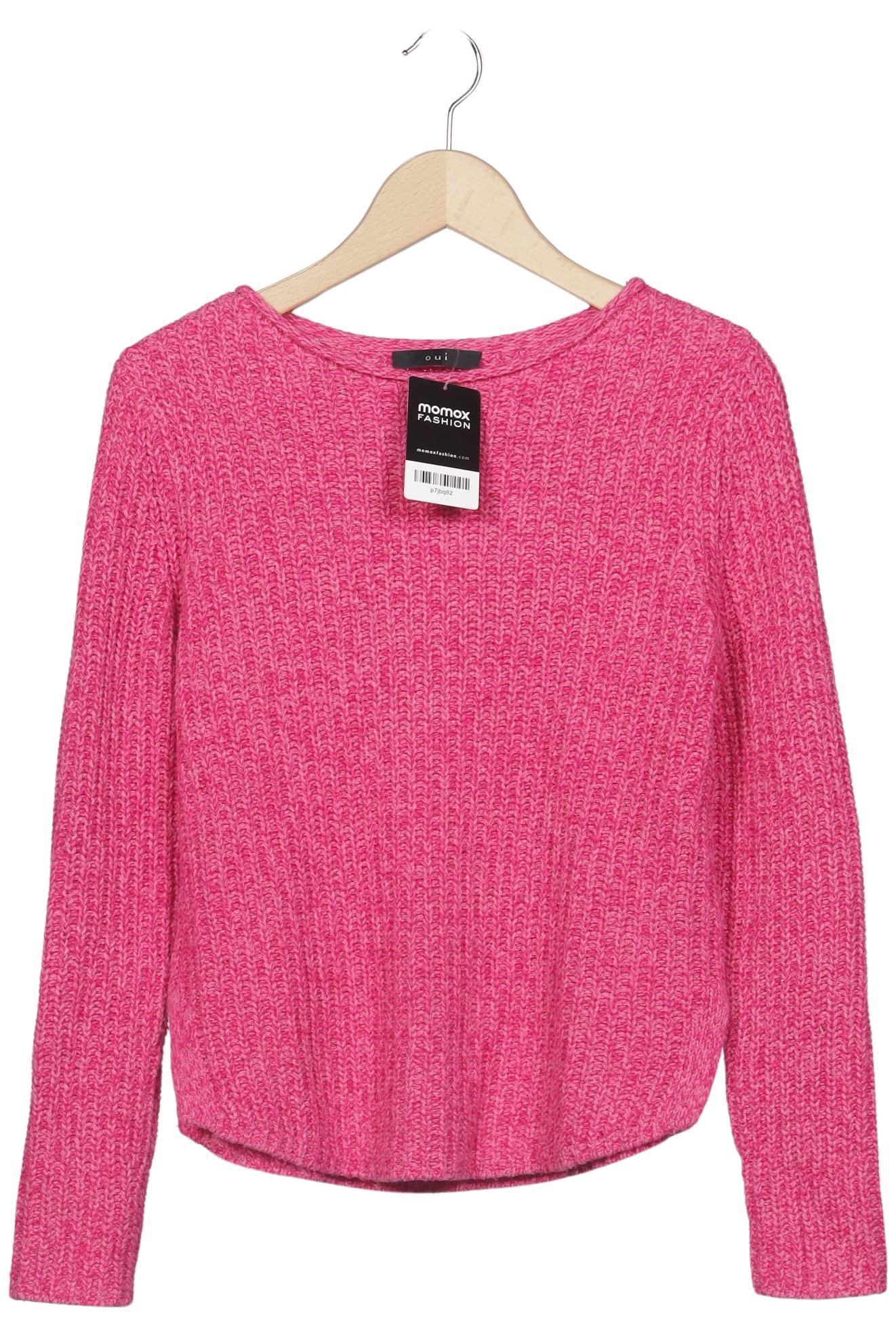 

Oui Damen Pullover, pink, Gr. 34