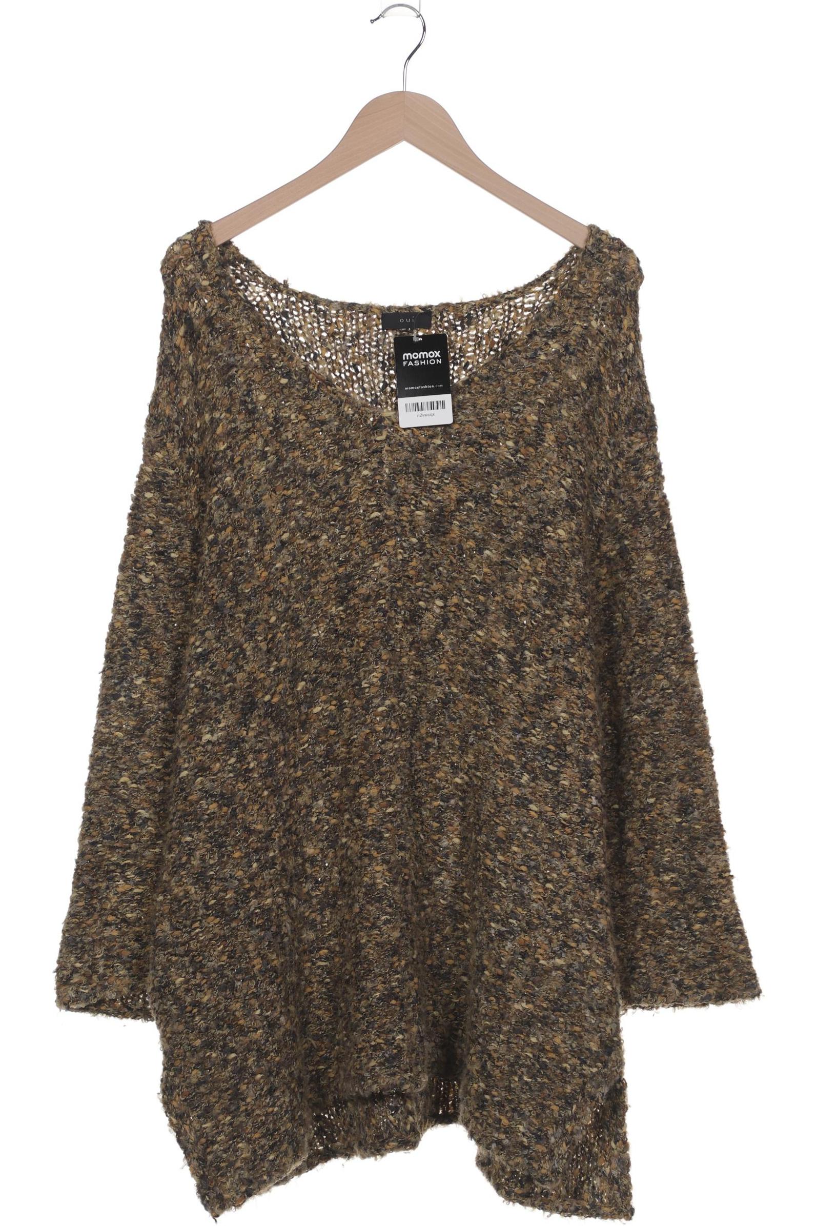 

Oui Damen Pullover, braun, Gr. 48