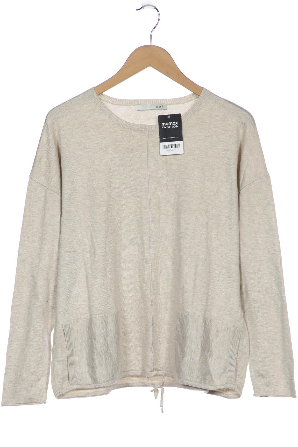 

Oui Damen Pullover, beige