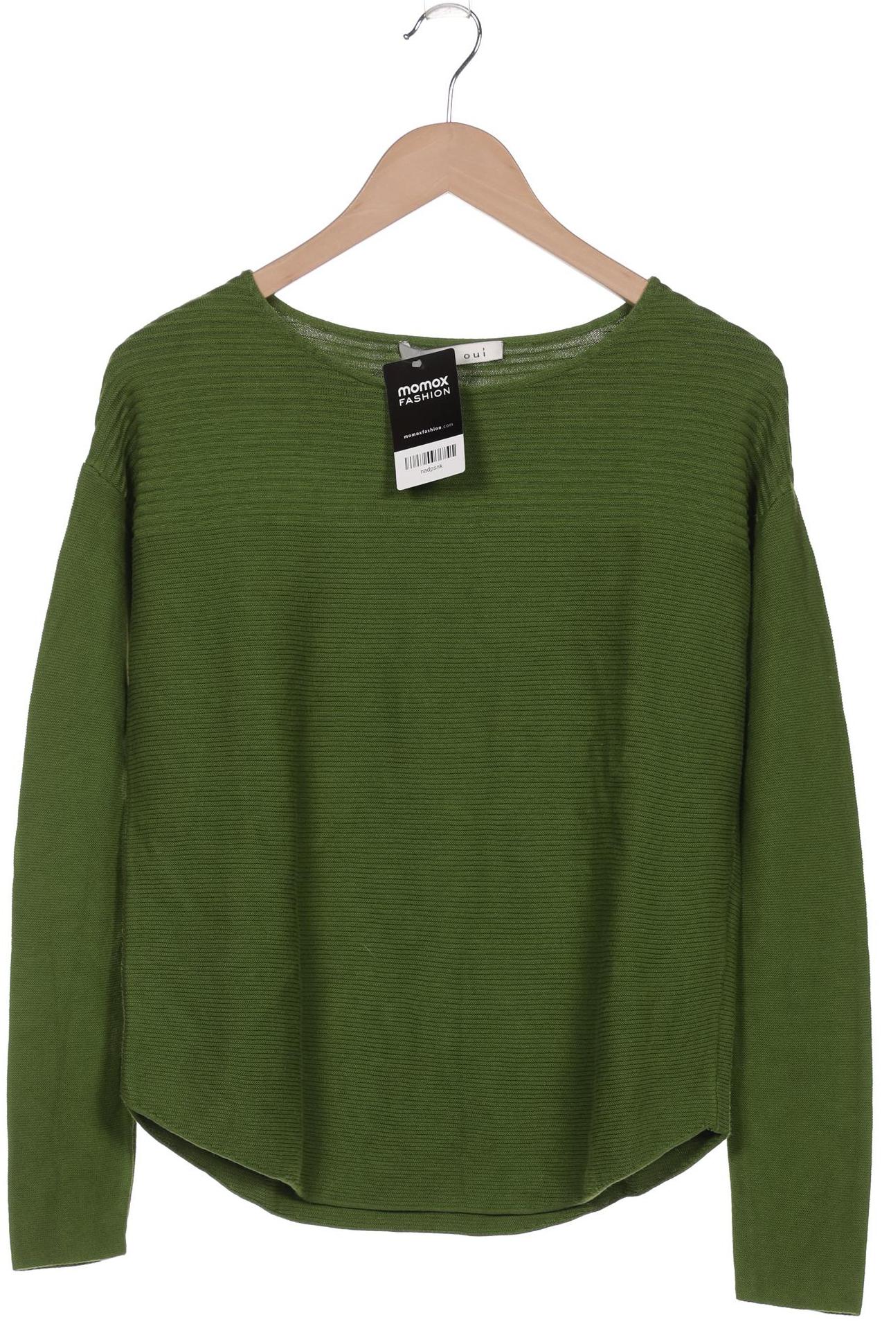 

Oui Damen Pullover, grün, Gr. 38