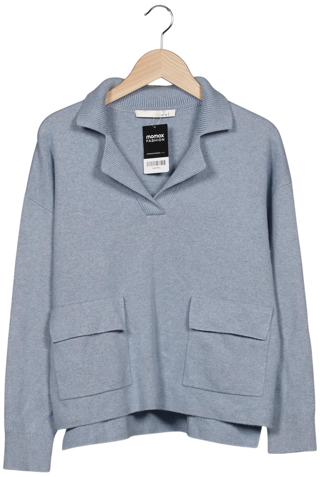 

Oui Damen Pullover, hellblau, Gr. 38