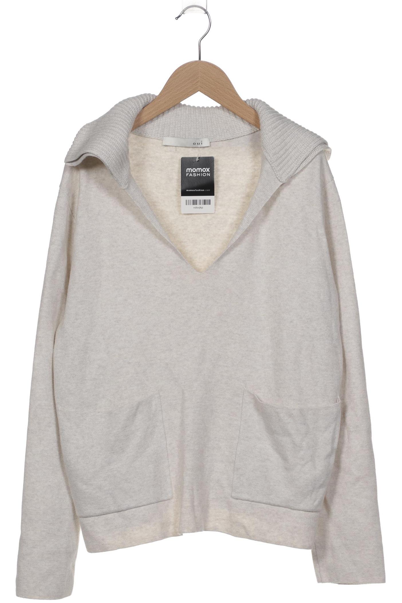 

Oui Damen Pullover, beige, Gr. 36