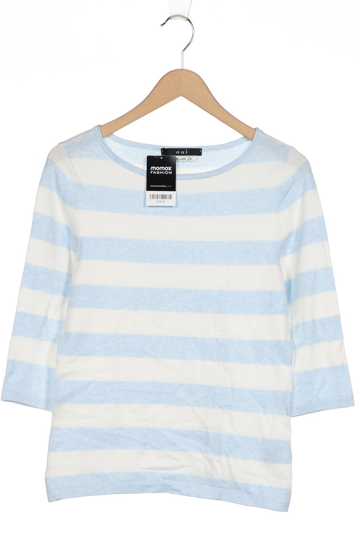 

Oui Damen Pullover, hellblau