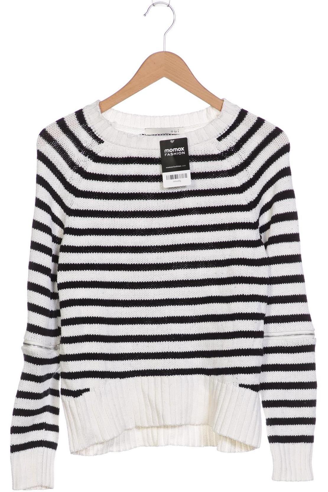 

Oui Damen Pullover, weiß