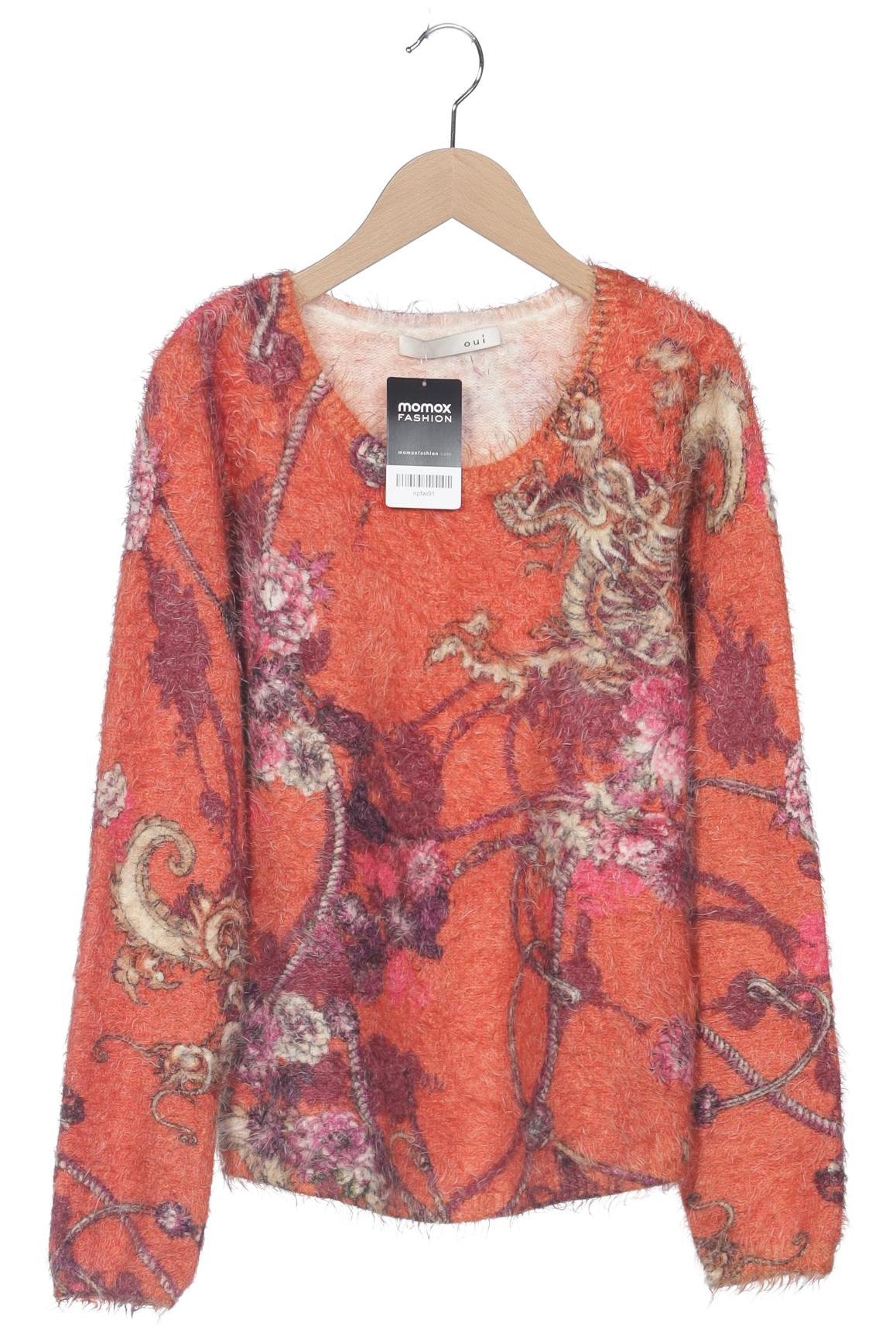 

Oui Damen Pullover, orange, Gr. 38
