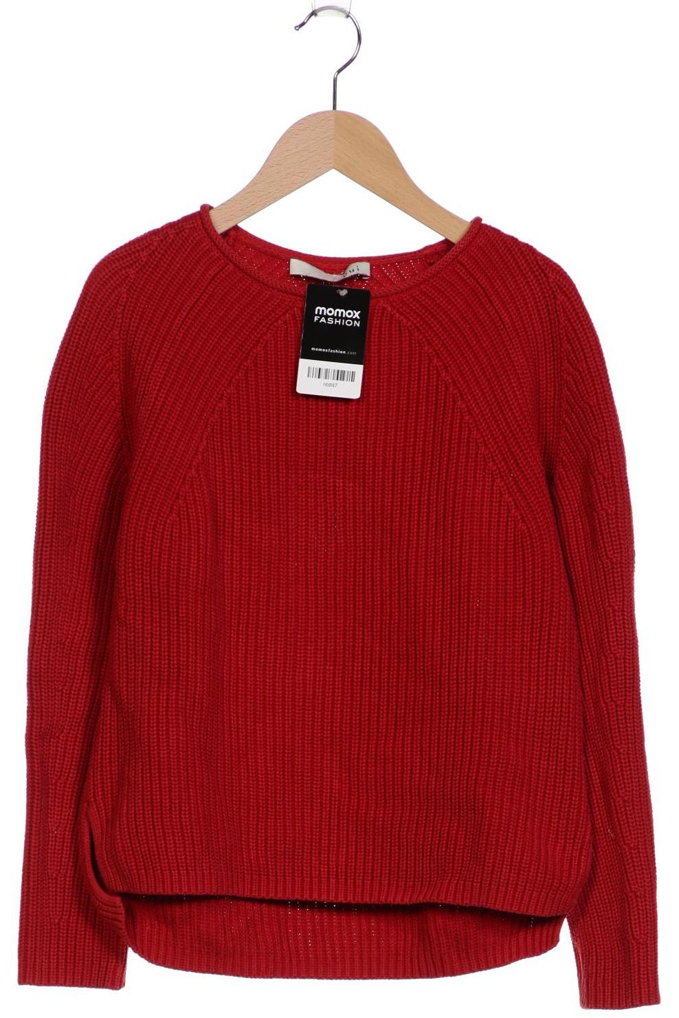 

Oui Damen Pullover, rot, Gr. 34